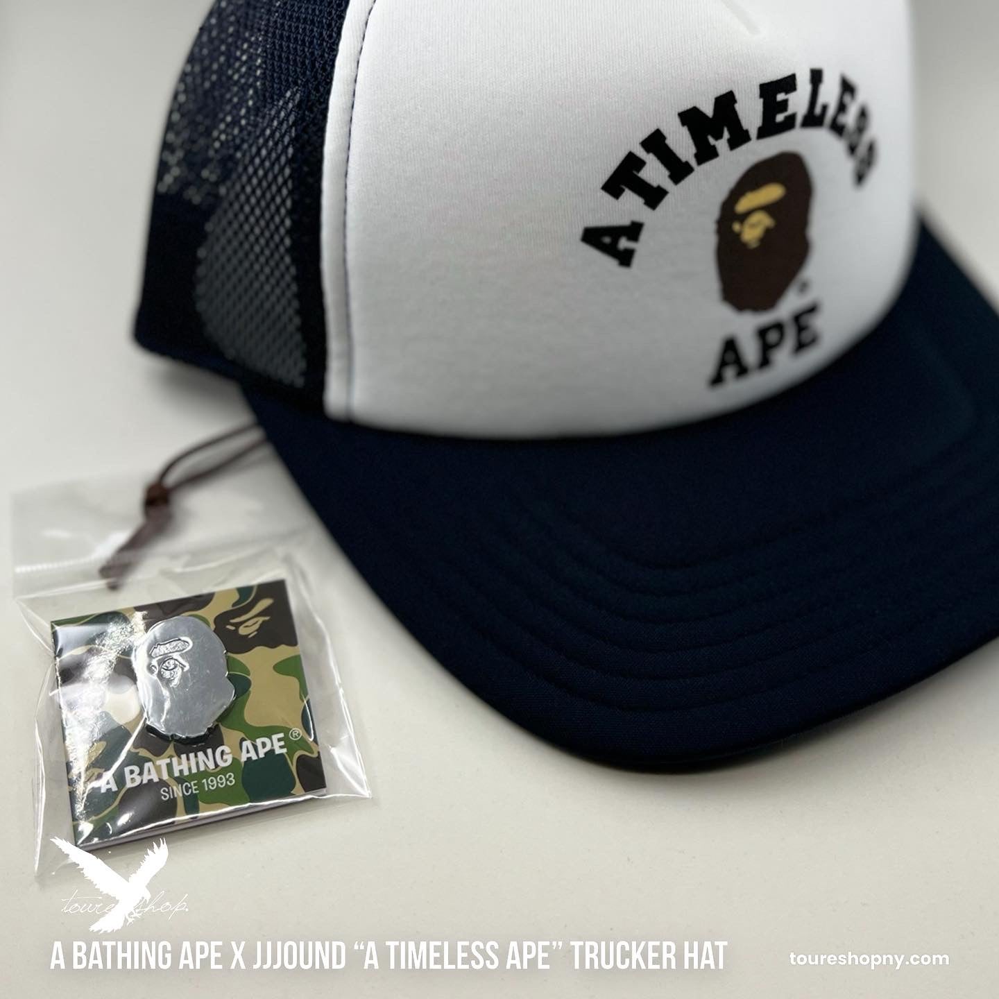 Jjjound x A Bathing Ape “A Timeless Ape” Trucker Hat