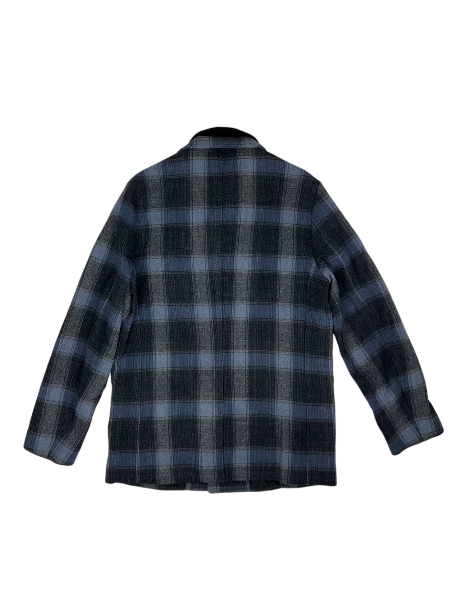 Theory Plaid Down Coat