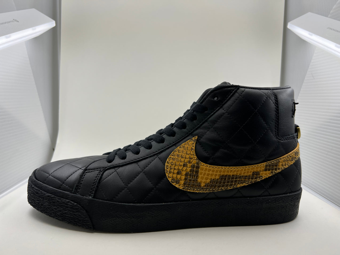 Supreme x Nike Zoom Blazer Mid QS SB “Black Snakeskin”