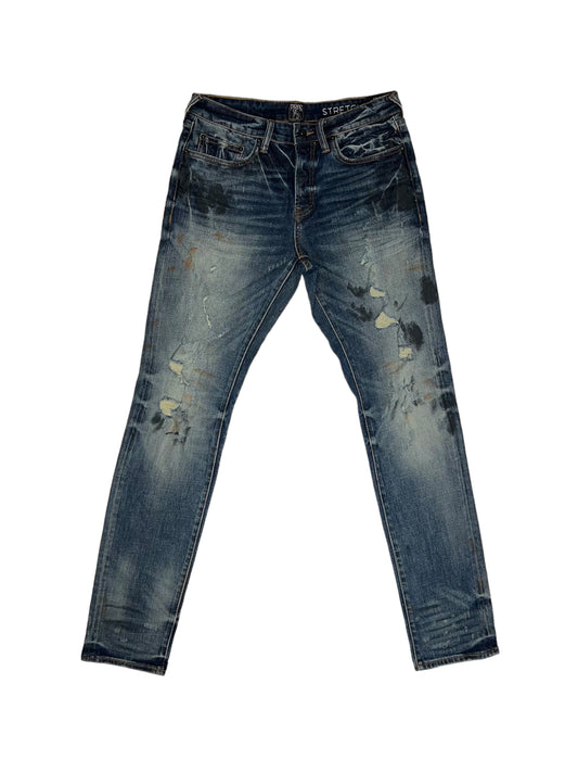 Prps Distressed Paint Splatter Denim